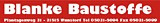 Blanke Baustoffe